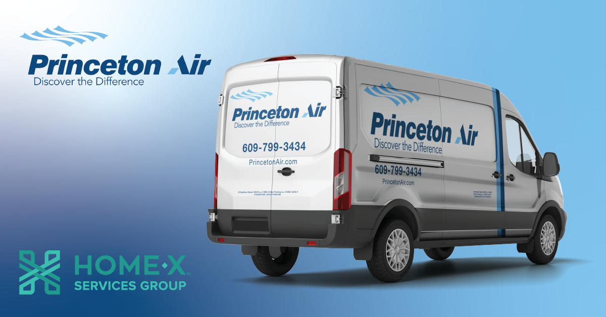 HomeX Services Group expands in New Jersey with its newest partner, Princeton Air. 